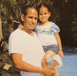 Victor Arango with his precious little "Daddy's girl" Anylah. The pair were visiting Lion Country Safari, the week before Arango was ruthlessly murdered by PBSO deputy Michael Suszczynski who many believe is psychologically unfit to even possess a lethal weapon much less be a law enforcement officer. 2015 Naples Ninja News. All rights reserved.