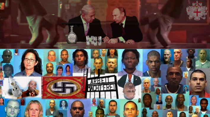 Binny Netanyahu and Vladmir Putin in secret talks, inside a private club inside the limits of City of London to discuss growing NAZI threat going unchecked inside United States at all levels of government - especially law enforcement, county, state and even federal judicial. Image montage are just citizens murdered in Florida's gulag-like prison system. Severely mentally handicapped citizens like Darren Rainey who was murdered when prison guard locked Rainey in a specially rigged shower with 200 degree water where he was left to cook for 2 hours while evil guards laughed. Jeff Beasly from the state of Florida along with State Attorney Katherine Fernandez Rundle covered up Darren Rainey's murder. Officials from the prison covered up his murder and told Rainey's family Darren died of a heart attack. SUPER-HERO and a victim of Florida CORRUPTION - Harold Hempstead is solely responsible for getting the TRUE STORY about the evil perpetrated by evil guards throughout Florida. 2015 Naples Ninja News. All rights reserved. 